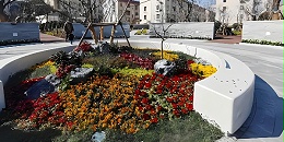 清水藝科石花壇，全天候自潔，省心更省力！