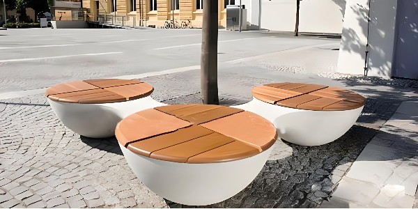 藝科石坐凳：園林景觀的顏值與實(shí)用的結(jié)合